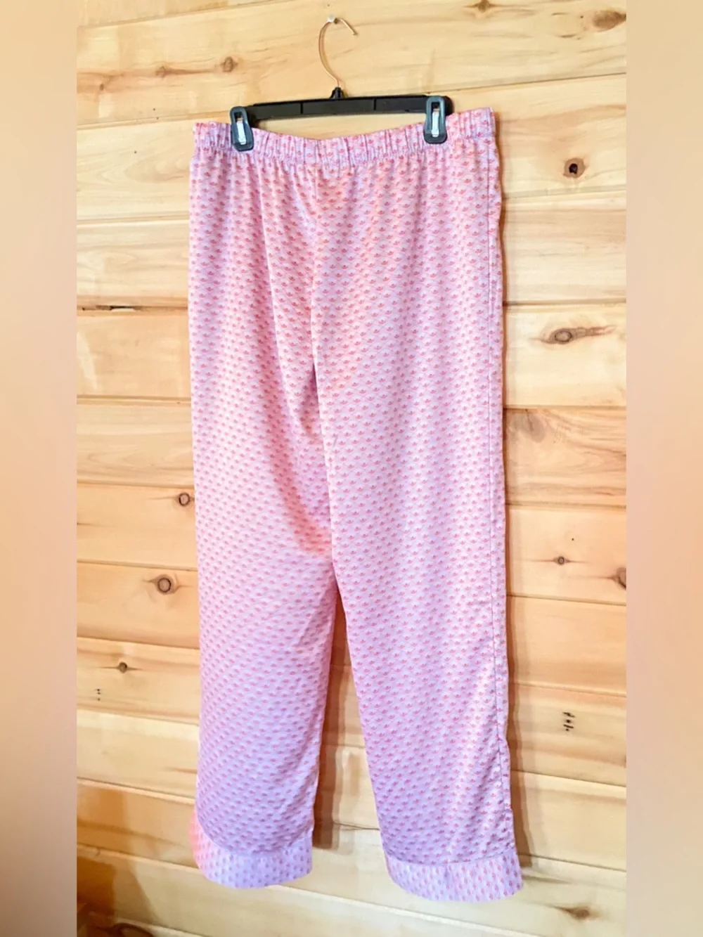 Victoria’s Secret Large Women’s Satin Lounge Sleep Pants w/ Elastic Waist NWT